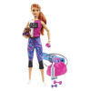 Barbie Bien-être coffret Sport avec poupée rousse, figurine chiot et 9 accessoires, jouet pour enfant, GJG57 9 Barbie Bien-être coffret Sport avec poupée rousse, figurine chiot et 9 accessoires, jouet pour enfant, GJG57