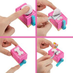 Barbie Famille coffret Anniversaire des Chiots avec poupée blonde, 2 figurines chiens, pâte à modeler et accessoires, jouet pour enfant, GXV75 18