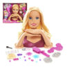 Barbie, Tête à Coiffer et à MaquIller Deluxe, 30 Accessoires Cheveux & MaquIllage, Jouet pour Enfants dès 3 Ans, BAR17 9 Barbie, Tête à Coiffer et à MaquIller Deluxe, 30 Accessoires Cheveux & MaquIllage, Jouet pour Enfants dès 3 Ans, BAR17