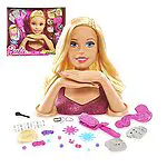Barbie, Tête à Coiffer et à MaquIller Deluxe, 30 Accessoires Cheveux & MaquIllage, Jouet pour Enfants dès 3 Ans, BAR17 16 Barbie, Tête à Coiffer et à MaquIller Deluxe, 30 Accessoires Cheveux & MaquIllage, Jouet pour Enfants dès 3 Ans, BAR17 16