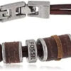 Bracelet perlé en Cuir, JF00900797