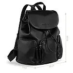 Bugatti Elda Sac à Dos Femme Chic – Noir 17 Bugatti Elda Sac à Dos Femme Chic – Noir 17