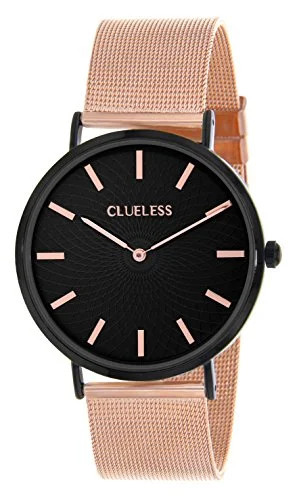 CLUELESS Femme Analogique Quartz Montre avec Bracelet en Acier Inoxydable BCL10004-305