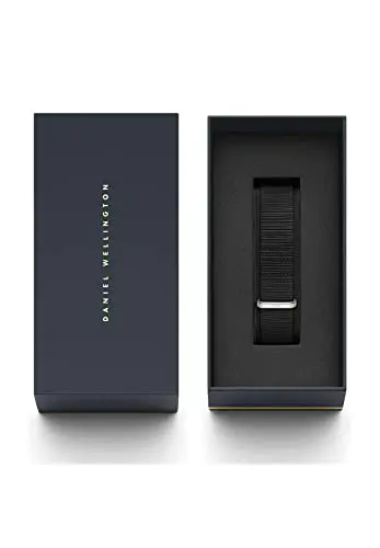 Daniel Wellington Classic Cornwall, Montre Noir/Argent Bracelet, 18mm, NATO, pour Femmes et Hommes 7 Daniel Wellington Classic Cornwall, Montre Noir/Argent Bracelet, 18mm, NATO, pour Femmes et Hommes