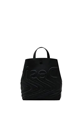 Desigual, Back_Psico Logo Sumy Mini 2000 Black Femme, Noir, Taille unique