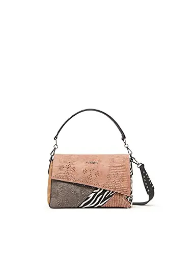 Desigual Bols_Mona Phuket, Across Body Bag Femme, Marron, Taille Unique