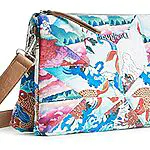 Desigual Bols_Wild Easter Dortmund, Sac de Sport Across. Femme, Bleu, Taille Unique 17