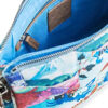 Desigual Bols_Wild Easter Dortmund, Sac de Sport Across. Femme, Bleu, Taille Unique