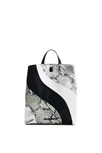 Desigual Noir, Back_Patch Psico Snake SU 2000 Black Femme, Taille Unique Desigual Noir, Back_Patch Psico Snake SU 2000 Black Femme, Taille Unique