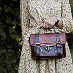 ECOSUSI Sac Bandoulière pour Femme Sac à Main Vintage Sac Porté Epaule Rétro Sac Messenger pour Femme (Marron) 18
