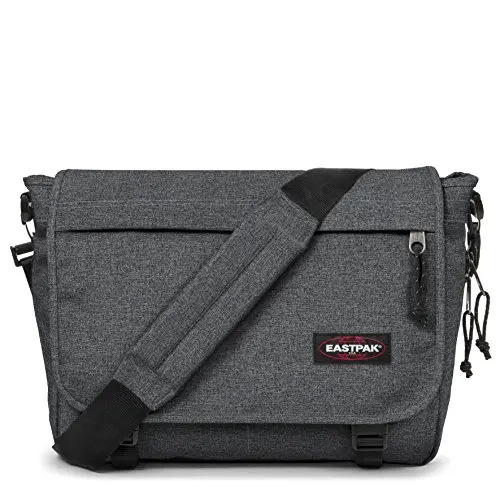 Eastpak Delegate + Sac Bandoulière 20L - Noir Denim (Portable 17") - Nylon Résistant