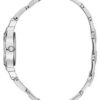 Guess Femme Analogique Quartz Montre avec Bracelet en Acier Inoxydable W1032L1