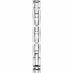 Guess Femme Analogique Quartz Montre avec Bracelet en Acier Inoxydable W1032L1 18