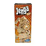 Hasbro Jenga classique, Jeu avec blocs en bois massif véritable, Tour Jenga à empiler pour enfants, A partir de 6 ans 16 Hasbro Jenga classique, Jeu avec blocs en bois massif véritable, Tour Jenga à empiler pour enfants, A partir de 6 ans 16