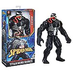 Hasbro Marvel Spider-Man Titan Hero Series, Figurine de Collection Deluxe Venom de 30 cm, Jouets pour Enfants à partir de 4 Ans F4984 Multicolore 18