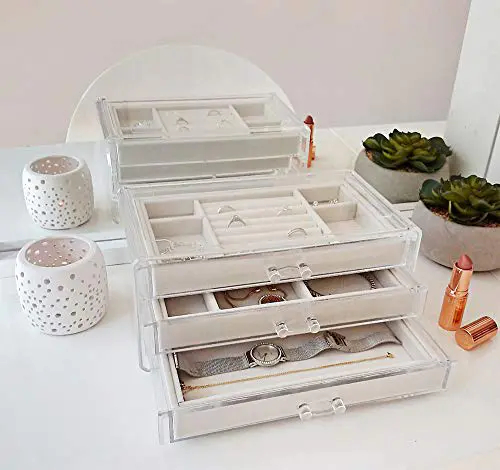 Plateau à Bijoux Céramique Forme Fleur Mandala - Déco élégante Blanc, 10x10 Cm, Pour Ranger Bagues, Boucles D'oreilles, Petits Objets