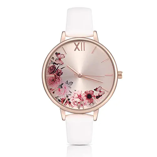 KIMOMT Montres Femmes Bracelet en Cuir Montres à Quartz de Luxe étanche Mode Montre-Bracelet créative pour Femmes Filles Dames 3 KIMOMT Montres Femmes Bracelet en Cuir Montres à Quartz de Luxe étanche Mode Montre-Bracelet créative pour Femmes Filles Dames