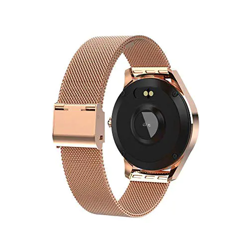 LUNIQUESHOP Bracelet de Montre 18 mm Maille Acier Inoxdydable Bracelet à Libération Rapide (18, OR ROSE) 7 LUNIQUESHOP Bracelet de Montre 18 mm Maille Acier Inoxdydable Bracelet à Libération Rapide (18, OR ROSE)