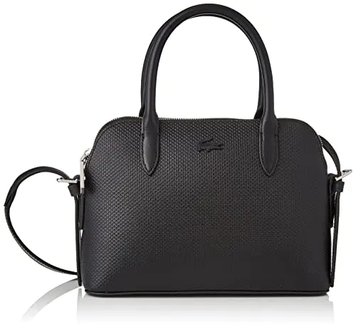 Lacoste Sac à Main Chantaco classics Femme, Noir, Taille unique