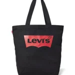 Levi&rsquo;s Femme Batwing W TOTE BAG, Noir (Noir Regular Black), 39x14x30 cm (W x H L) EU 16