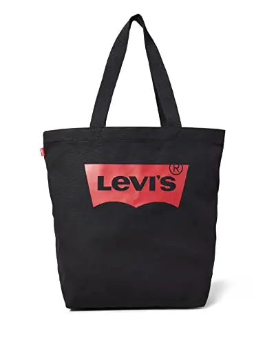 Levi's Femme Batwing W TOTE BAG, Noir (Noir Regular Black), 39x14x30 cm (W x H L) EU