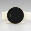 Montre connectée unisexe Oozoo bracelet en silicone doré / blanc 40 MM Q00102