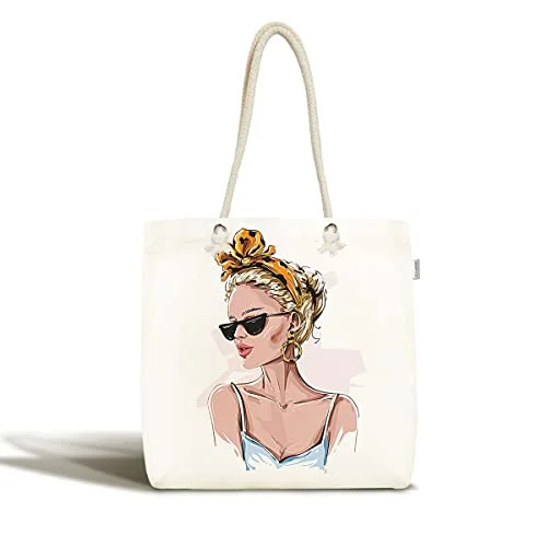 Sacs à main pour femme, sac fourre-tout en toile, sac à main tissé aztèque, blonde Sacs à main pour femme, sac fourre-tout en toile, sac à main tissé aztèque, blonde