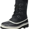 Sorel Caribou Waterproof bottes d’hiver imperméables pour homme, Noir (Black x Dark Stone), 43 EU 9 Sorel Caribou Waterproof bottes d'hiver imperméables pour homme, Noir (Black x Dark Stone), 43 EU