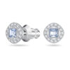 Swarovski Boucles d’oreilles carrées Angelic Square, cristaux brillants et métal rhodié, bleu 11 Swarovski Boucles d'oreilles carrées Angelic Square, cristaux brillants et métal rhodié, bleu