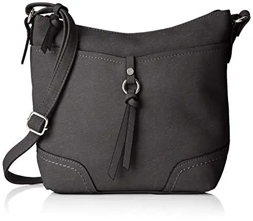 Tom Tailor Acc Imeri, Sac bandoulière Femme, Noir (Schwarz), 28x25x8.5 Centimeters (B x H x T) Tom Tailor Acc Imeri, Sac bandoulière Femme, Noir (Schwarz), 28x25x8.5 Centimeters (B x H x T)