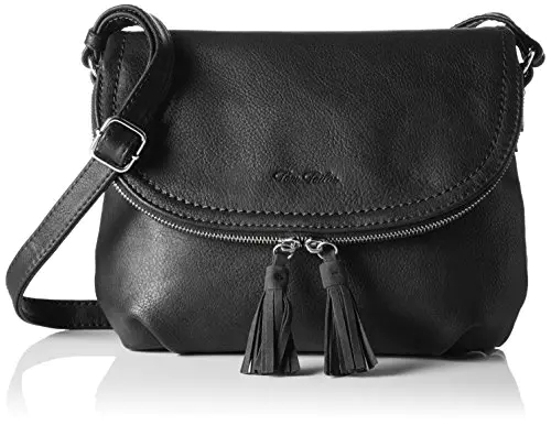 Tom Tailor lari, Sac bandoulière Femme, Noir, 26,5x5x21 Tom Tailor lari, Sac bandoulière Femme, Noir, 26,5x5x21
