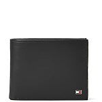 Tommy Hilfiger Portefeuille Homme Eton CC Flap and Coin Pocket en Cuir, Noir (Black), Onesize 16 Tommy Hilfiger Portefeuille Homme Eton CC Flap and Coin Pocket en Cuir, Noir (Black), Onesize 16