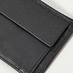 Tommy Hilfiger Portefeuille Homme Eton Trifold en Cuir, Noir (Black), Taille unique 18