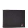 Tommy Hilfiger Portefeuille Homme Eton Trifold en Cuir, Noir (Black), Taille unique