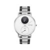 WITHINGS - Bracelet en Métal 3 rangs Argent pour ScanWatch, Steel HR, Steel HR Sport, Move ECG, Move and Steel