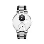 WITHINGS – Bracelet en Métal 3 rangs Argent pour ScanWatch, Steel HR, Steel HR Sport, Move ECG, Move and Steel 17
