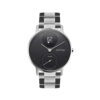 WITHINGS - Bracelet en Métal 3 rangs Argent pour ScanWatch, Steel HR, Steel HR Sport, Move ECG, Move and Steel