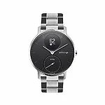 WITHINGS – Bracelet en Métal 3 rangs Argent pour ScanWatch, Steel HR, Steel HR Sport, Move ECG, Move and Steel 18