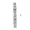 WITHINGS - Bracelet en Métal 3 rangs Argent pour ScanWatch, Steel HR, Steel HR Sport, Move ECG, Move and Steel