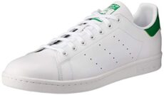 adidas Stan Smith, Baskets Homme, Footwear White/Core White/Green, 40 EU