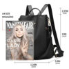 shepretty Femme Anti-vol Sac à Dos imperméable, 8864Noir