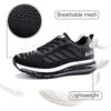 sotirsvs Homme Femme Air Baskets Chaussures de Course Gym Fitness Sport Sneakers Style Running Multicolore Respirante Blackwhite 35 EU 13 sotirsvs Homme Femme Air Baskets Chaussures de Course Gym Fitness Sport Sneakers Style Running Multicolore Respirante Blackwhite 35 EU