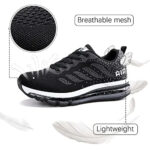 sotirsvs Homme Femme Air Baskets Chaussures de Course Gym Fitness Sport Sneakers Style Running Multicolore Respirante Blackwhite 35 EU 18 sotirsvs Homme Femme Air Baskets Chaussures de Course Gym Fitness Sport Sneakers Style Running Multicolore Respirante Blackwhite 35 EU 18