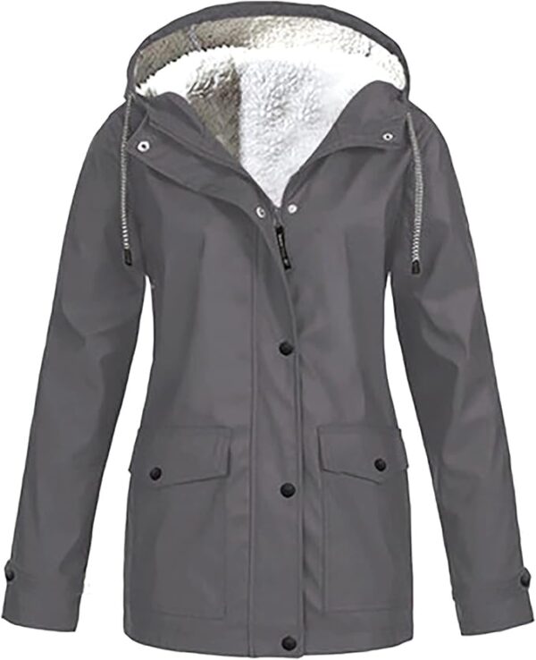 Vêtements Imperméables Femme Manteau Imperméable Femme Veste Coupe-Vent Avec Poches et Doublure Zippée Manteau Coupe-Vent Couleur Unie Imperméables Femmes Veste De Pluie Femme Vestes Extérieur Blazer 3 Vêtements Imperméables Femme Manteau Imperméable Femme Veste Coupe-Vent Avec Poches et Doublure Zippée Manteau Coupe-Vent Couleur Unie Imperméables Femmes Veste De Pluie Femme Vestes Extérieur Blazer