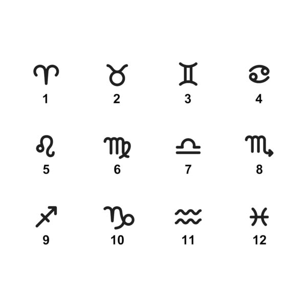 Astrologie esthétique Colliers gravés Constellation Personnalisée Bijoux Preppy Faits à la main Cadeaux Scorpion Femme Adolescente Sagittaire Idées Cadeaux Cercle Personnalisé Pièce Argent Mignon