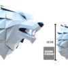 ORIGADREAM | Kits DÉJÀ PRÉ-COUPÉ à assembler soi-même Papercraft 3D DIY | Origami jeux de construction, Loisirs Créatifs, Puzzle 3D Maquette Assemblage Pliage Bricolage Papier 300g (Loup taille S) 15 ORIGADREAM | Kits DÉJÀ PRÉ-COUPÉ à assembler soi-même Papercraft 3D DIY | Origami jeux de construction, Loisirs Créatifs, Puzzle 3D Maquette Assemblage Pliage Bricolage Papier 300g (Loup taille S)