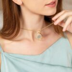 Collier de fleurs pressées en dentelle Myosotis et Queen Anne | Collier de fleurs pressées en or | Colliers personnalisés faits à la main pour femmes | Bijoux Myosotis | collier femme | 45 CM 30 Collier de fleurs pressées en dentelle Myosotis et Queen Anne | Collier de fleurs pressées en or | Colliers personnalisés faits à la main pour femmes | Bijoux Myosotis | collier femme | 45 CM 30
