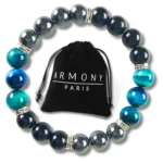 Bracelet Pierre Naturelle Chakra Homme Femme Oeil de Tigre Bleu Turquoise Obsidienne Noire Hematite Perles 10 mm Made in France 16 Bracelet Pierre Naturelle Chakra Homme Femme Oeil de Tigre Bleu Turquoise Obsidienne Noire Hematite Perles 10 mm Made in France 16