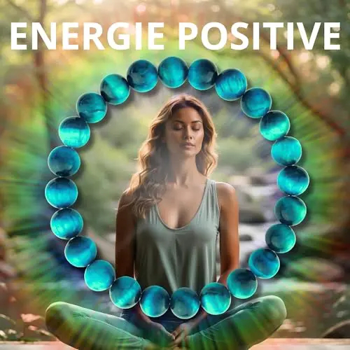 Bracelet Pierre Naturelle Perle Femme Homme Chakra Protection Oeil de Tigre Bleu Vert Perles Naturelles 8 mm Made in France