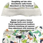 Casquette d’infirmière Dinosaures pour les cheveux longs Nom ou logo du texte broderie gratuite Cliquez sur personnaliser à voir 17